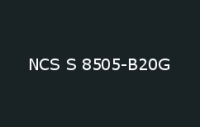 BELUPOL 080 Polymer NCS S 8505 B20G