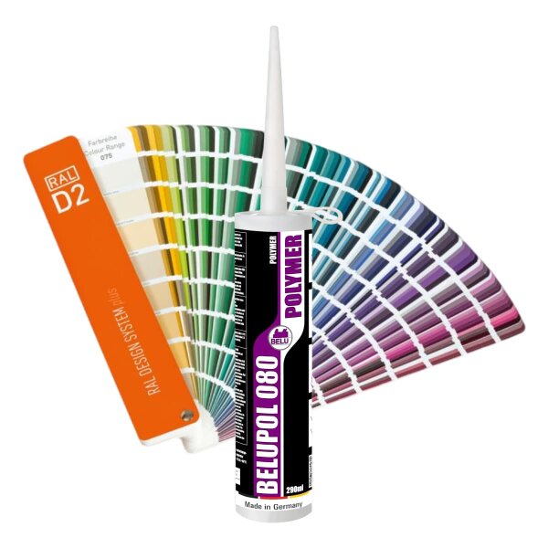 BELUPOL 080 Polymer RAL 220 30 30 Sandelholzblau