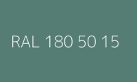BELUPOL 080 Polymer RAL 180 50 15 Stumpftürkis