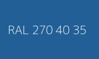 BELUPOL 080 Polymer RAL 270 40 35 Lapislazuliblau