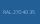 BELUPOL 080 Polymer RAL 270 40 35 Lapislazuliblau
