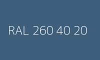 BELUPOL 080 Polymer RAL 260 40 20 Kadettblau