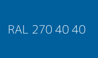 BELUPOL 080 Polymer RAL 270 40 40 Zauberblau