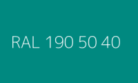 BELUPOL 080 Polymer RAL 190 50 40 Lidschattentürkis
