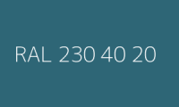 BELUPOL 080 Polymer RAL 230 40 20 Sterntauchertürkis
