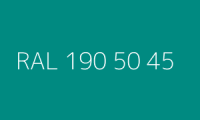 BELUPOL 080 Polymer RAL 190 50 45 Klartürkis