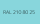 BELUPOL 080 Polymer RAL 210 80 25 Knallbleu