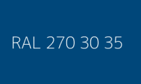 BELUPOL 080 Polymer RAL 270 30 35 Kolibriblau