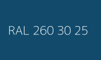 BELUPOL 080 Polymer RAL 260 30 25 Tansanitblau
