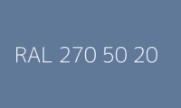 BELUPOL 080 Polymer RAL 270 50 20 Delfterblau