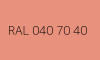 BELUPOL 080 Polymer RAL 040 70 40 Aprikosenrot