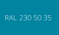 BELUPOL 080 Polymer RAL 230 50 35 Lagunenblau