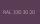BELUSIL 010 Silikon RAL 330 30 20 Mexikanischpurpur