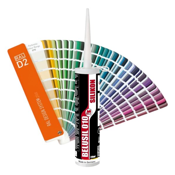 BELUSIL 010 Silikon RAL 220 90 10 Vollmondgrau